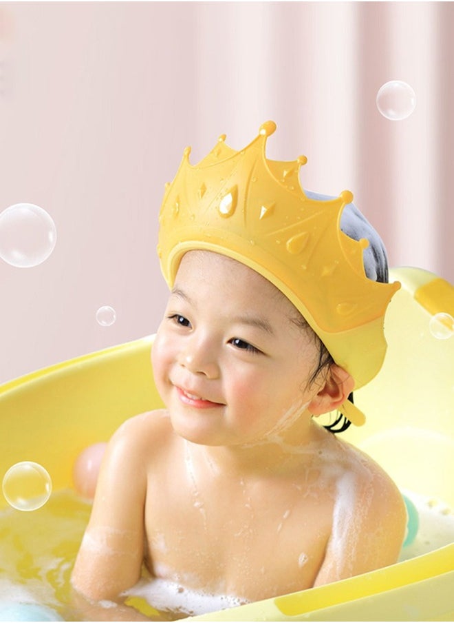 Super ZYouth - Baby Shower Cap Shield, Bath Cap for Kids, Adjustable, Waterproof and Soft Visor Bath Hat for Girls, Boys, Infants, Kids and Toddlers - Image 1