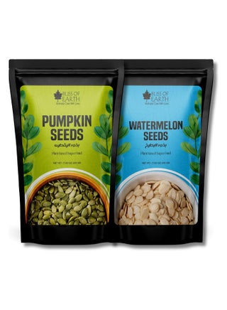 Dehulled Pumpkin & Watermelon Seeds Combo for Weight Loss, Plant-Based Seeds for Eating, Smoothies & Baking High Protein Superfood Melon & Pumpkin Seed Fiber & Omega-3 Rich – 200g Each - pzsku/Z4DF929B9E8AF440F57B9Z/45/1744184913/32868578-a985-4ad6-887c-8624827b51dc