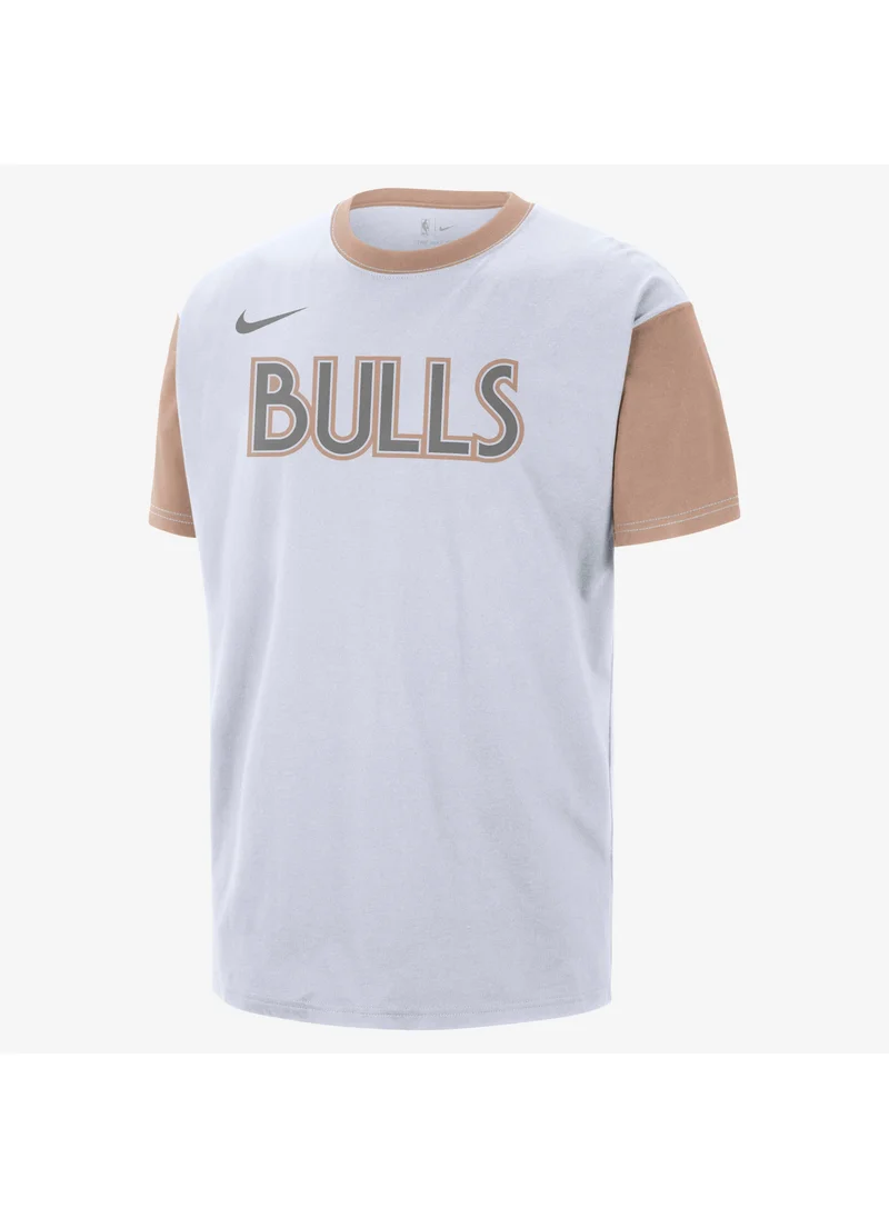 Nike Men's NBA Chicago Bulls Courtside City Edition T-Shirt