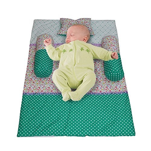 CREATIVE TEXTILES مجموعة سرير الأطفال القطنية الناعمة والمريحة المثالية (متعددة الألوان) - Image 2