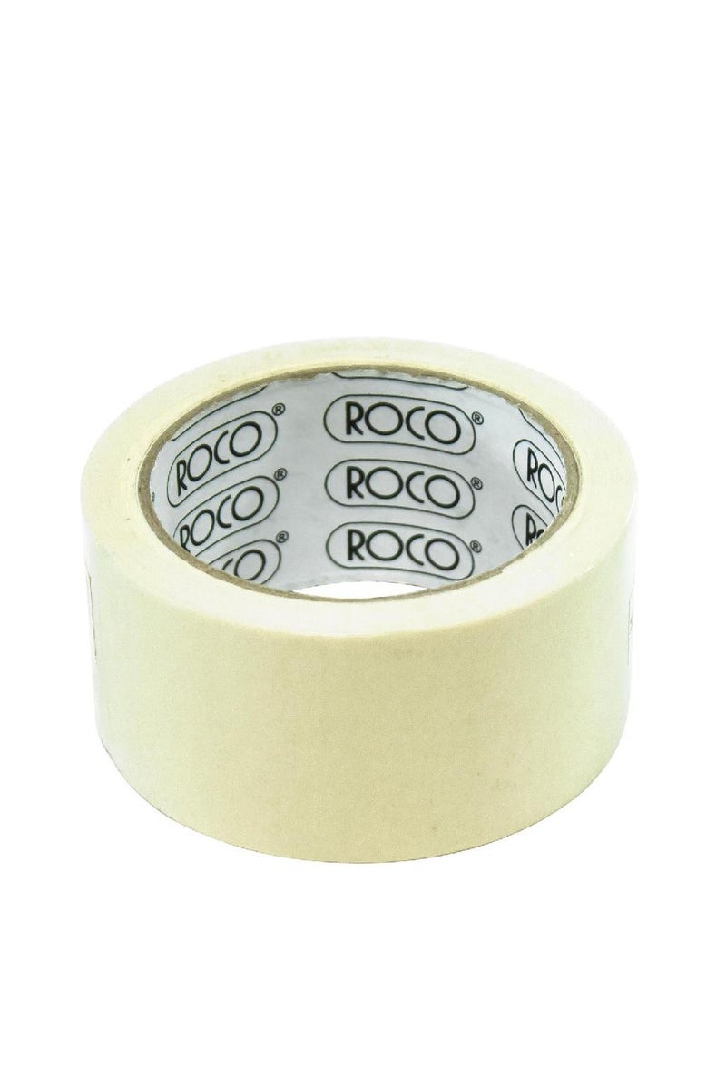 روكو شريط لاصق 50 مم × 25 ياردة بيج