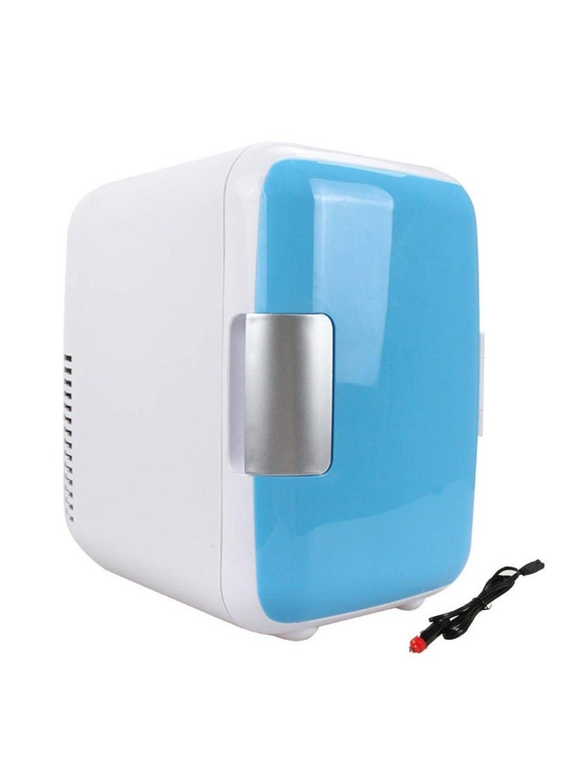 ال سي ثلاجة محمولة صغيرة 4 لتر – وظيفة التبريد والتسخين، ثلاجة للسفر والمنزل والمكتب والسيارة - Image 2
