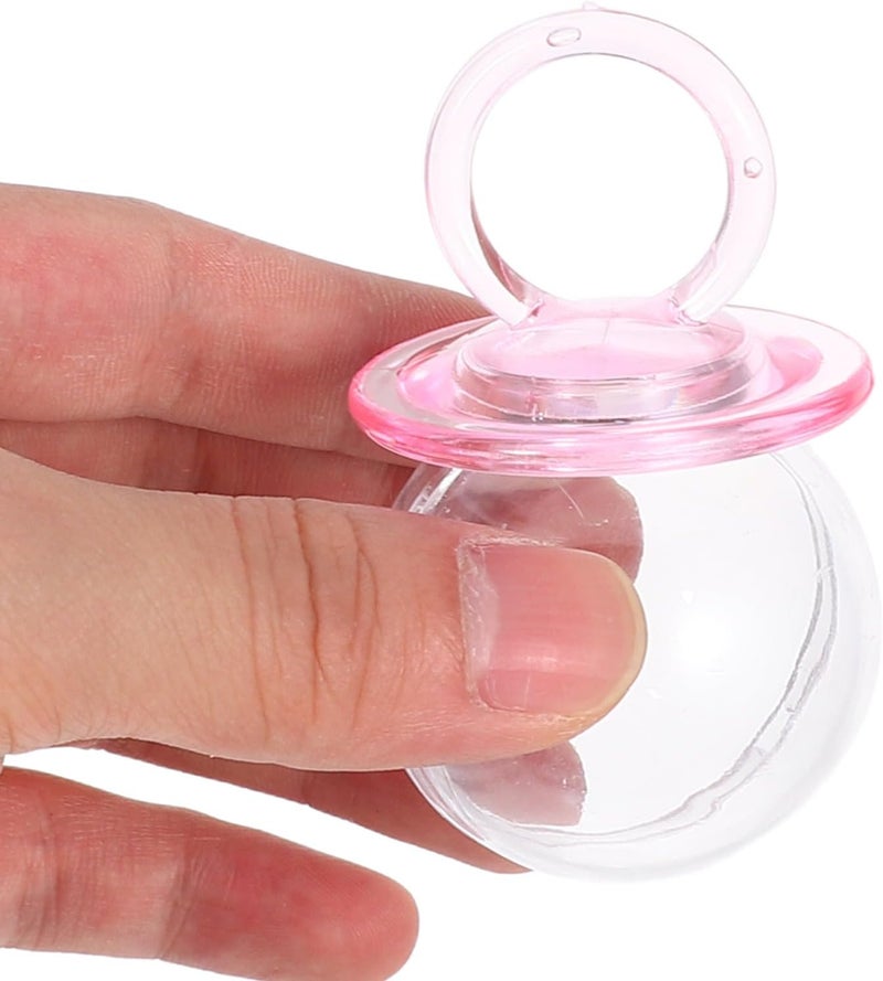 FUTUREORYY 12pcs Mini Candy Pacifier Boxes Small Treat Containers for Shower Girl Party Favors Wedding Decorations - Image 4