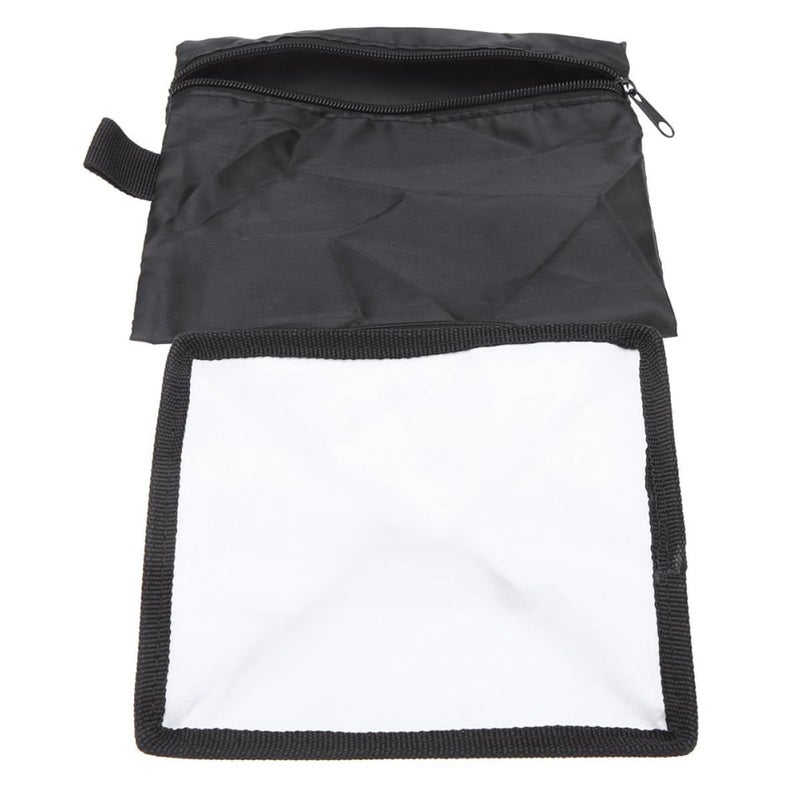 Ounona Portable 15x17cm Softbox Diffuser For DSLR Speedlight Video Light Strobe - Image 2