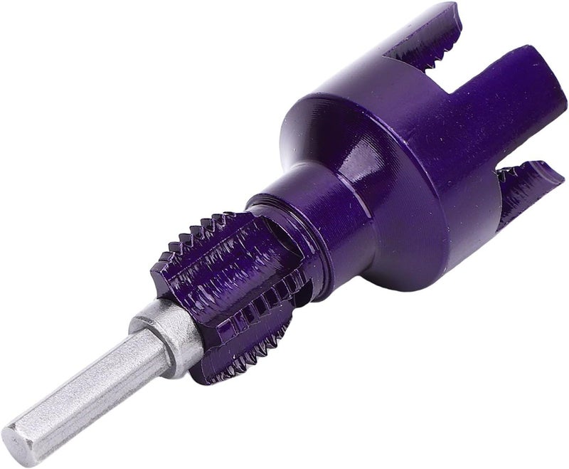 Pipe Threading Tool Set, G1 / 2 G3 / 4 Thread Cutter with Hex Shank Connecting Rod for Electric Drill - Durable Alloy Steel, Dual Internal External Threading, Efficient Pipe - Image 2