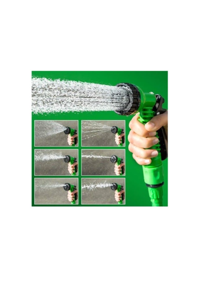 ريبنيو خرطوم حديقة سحري قابل للتوسيع مزود بفوهة رش أخضر 15 متر - Image 3