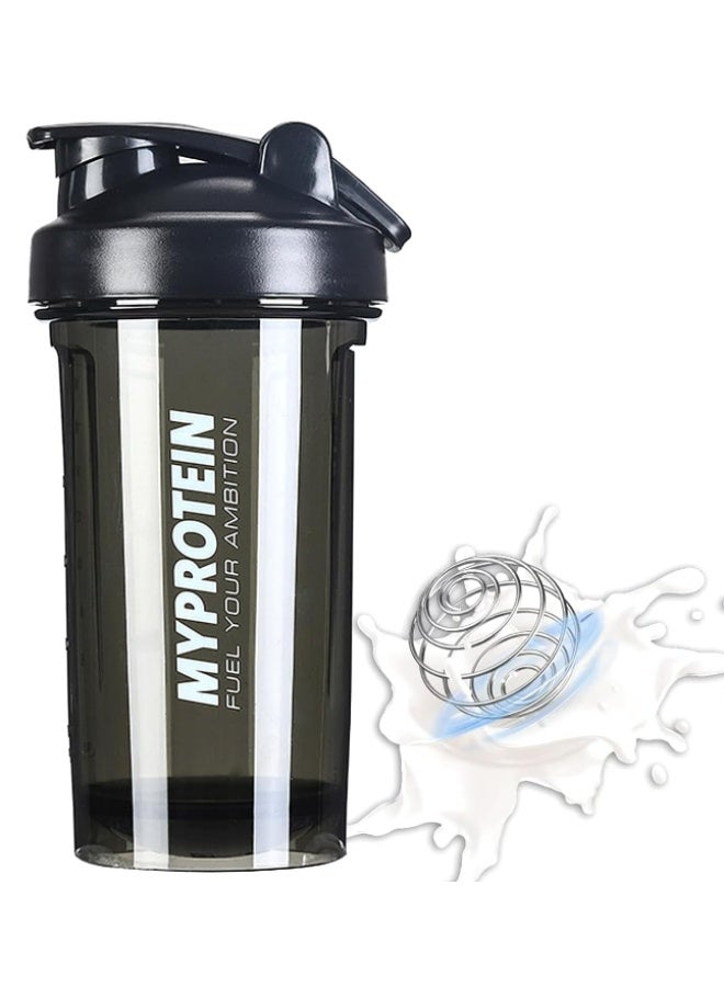 Myprotein 600ml Protein Shaker Bottle – Leak-Proof with Stainless Steel Mixing Ball, BPA-Free, Fitness & Gym Water Bottle - Image 1