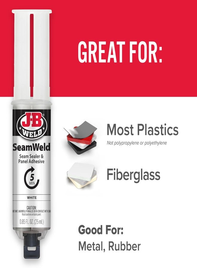 J-B Weld SeamWeld, 25ml, White - Image 4