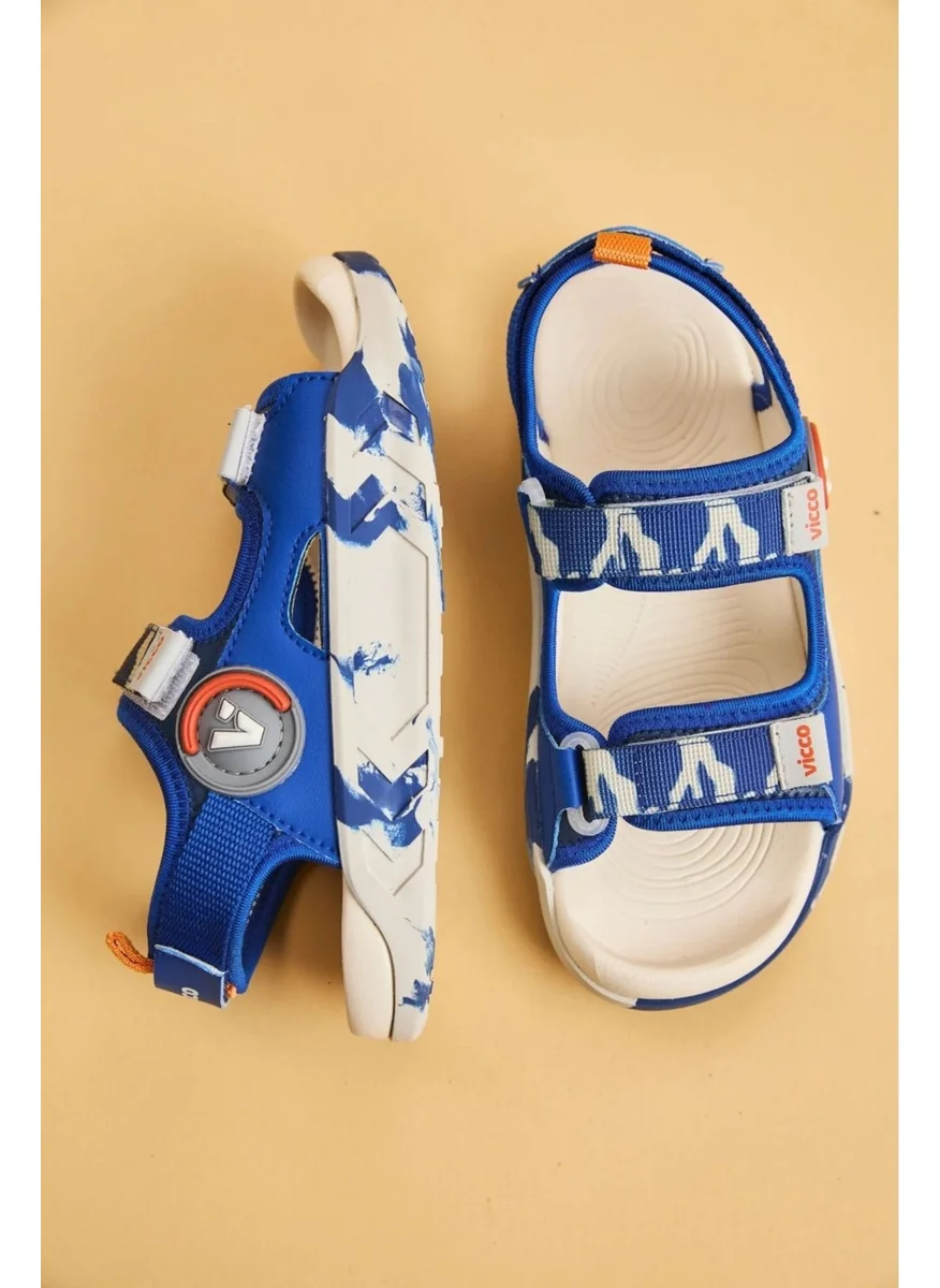 فيكو Tape Anatomic Boy Navy Blue Comfortable Sandals