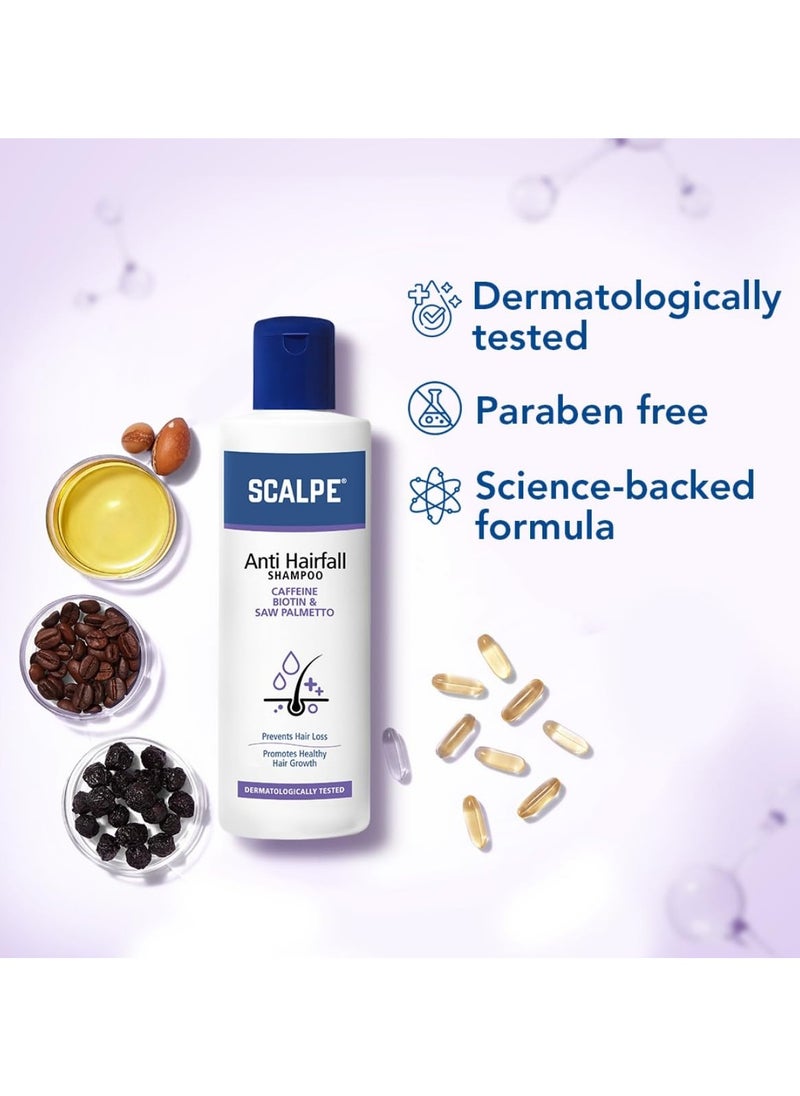 scalpe Anti Hairfall Shampoo | Prevents hair fall and thinning |Promotes healthy hair | Paraben free shampoo | Best for men and women | 200 ml  - Image 5