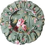 TINTON LIFE 12" Padded Round Bar Stool Cover Cushion with Elastic Fabric Round Chair Seat Cushion for Wooden Metal - Image 1