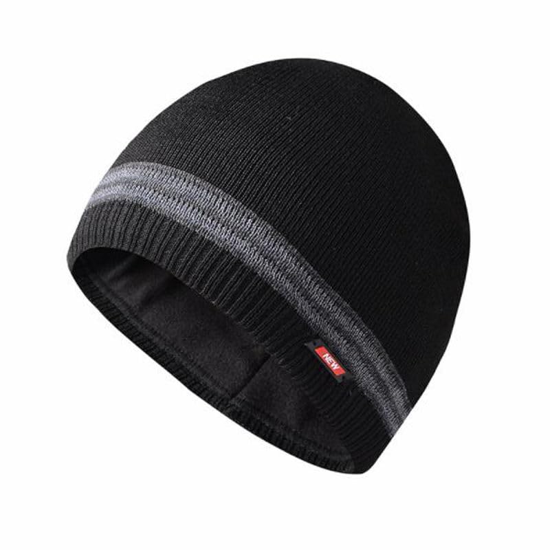 WILDSTICH Unisex Winter Cap & Muffler for Men & Women | Soft Knitted Beanie Cap Soft, Lightweight & Warm | Warm Woollen Beanie Hat for Men & Women - Image 3