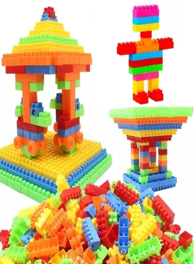 MOBCLIXS TECHNOLOGIES PVT. LTD 100Pcs Building Blocks/Interlocking Blocks/Play Blocks/Building Blocks/Learning Blocks Creative Blocks and Learning Educational Toy Set for Kids of + 3 Years__591 - Image 2