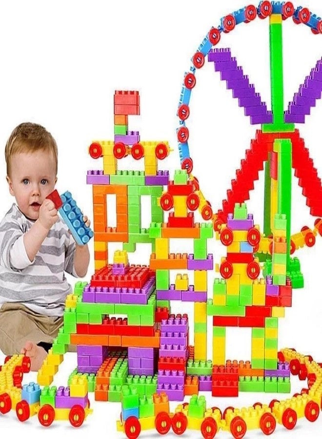 MOBCLIXS TECHNOLOGIES PVT. LTD 100Pcs Building Blocks/Interlocking Blocks/Play Blocks/Building Blocks/Learning Blocks Creative Blocks and Learning Educational Toy Set for Kids of + 3 Years__591 - Image 4
