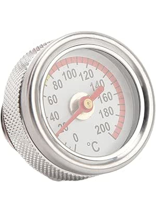 Motorcycle Engine Oil Temperature Gauge Kit with Sensor Easy Installation - Image 1