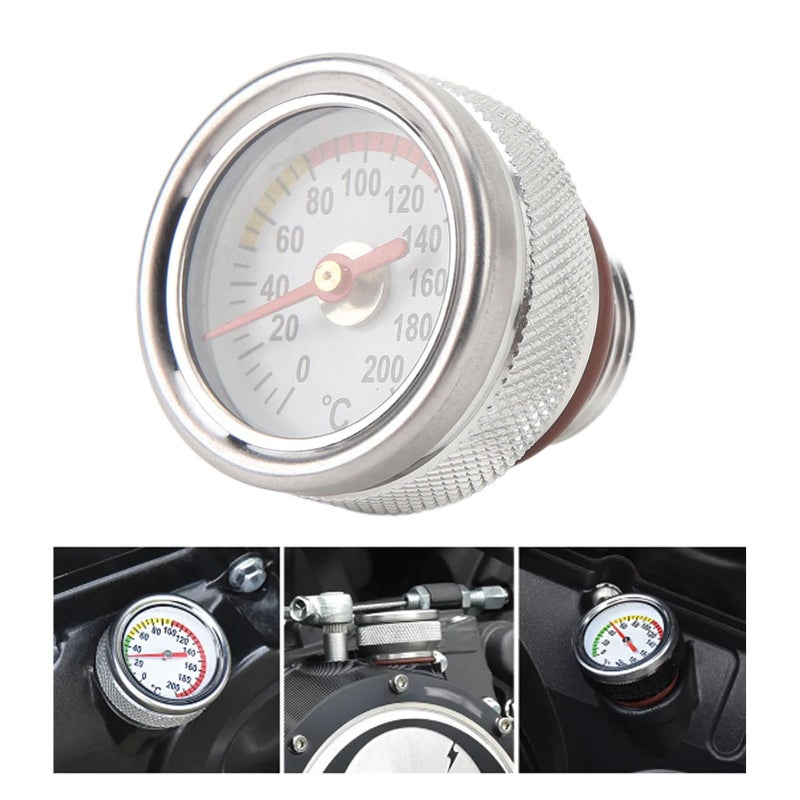 Motorcycle Engine Oil Temperature Gauge Kit with Sensor Easy Installation - Image 5