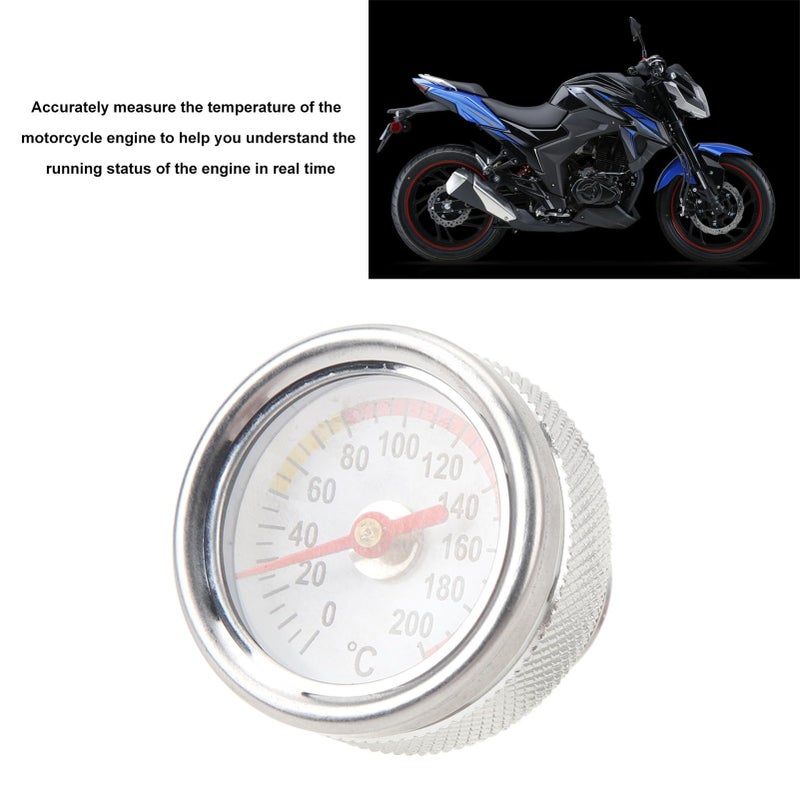 Motorcycle Engine Oil Temperature Gauge Kit with Sensor Easy Installation - Image 4