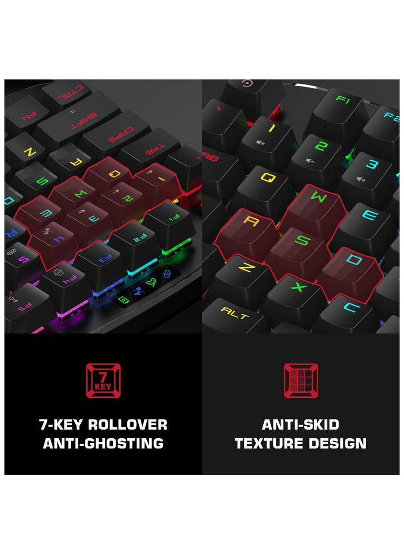 General - Gaming Keypad and Mouse Combo for GameSir VX2 AimSwitch 2.4G for Xbox Series X PS4 Xbox One Nintendo Switch, Game Console Converter with Full Keys Programmable for PUBG/Fortnite/COD - Image 1