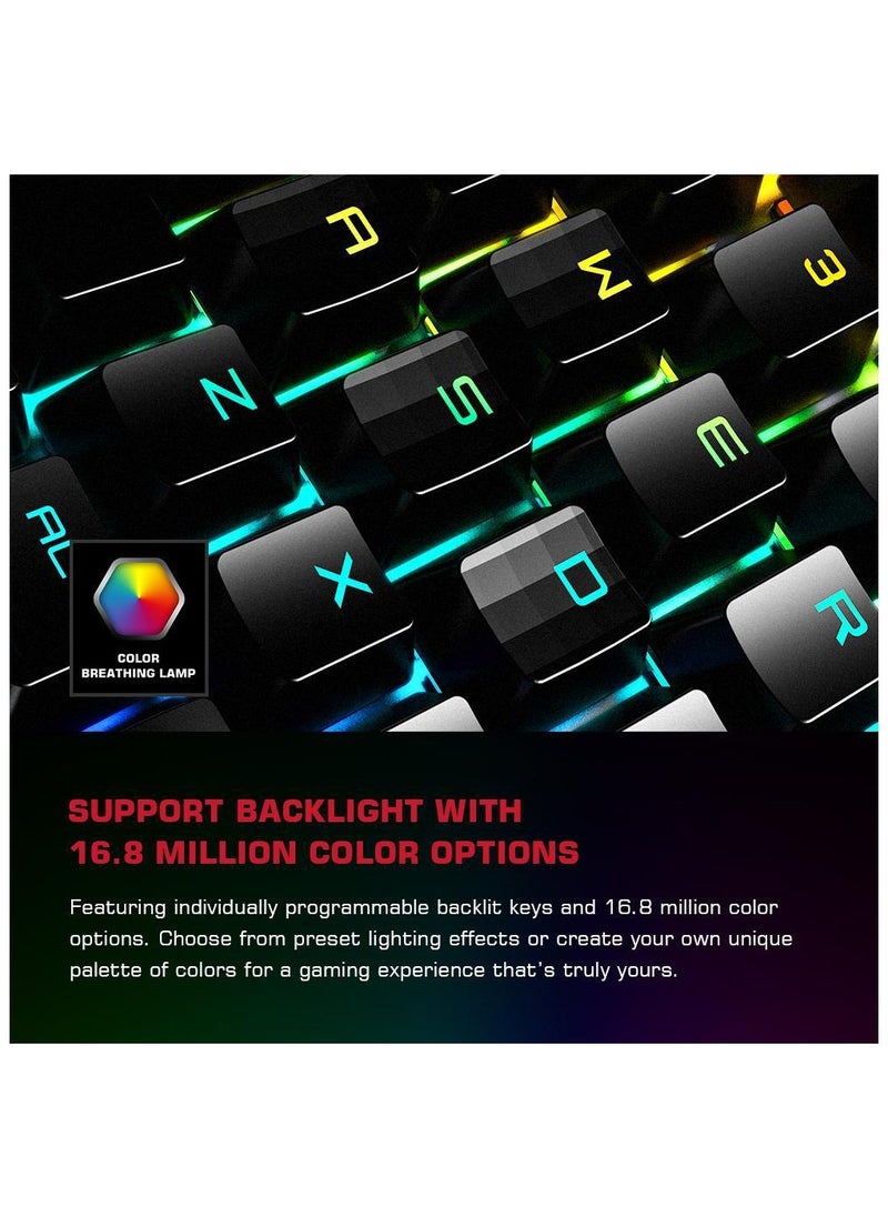 General - Gaming Keypad and Mouse Combo for GameSir VX2 AimSwitch 2.4G for Xbox Series X PS4 Xbox One Nintendo Switch, Game Console Converter with Full Keys Programmable for PUBG/Fortnite/COD - Image 1