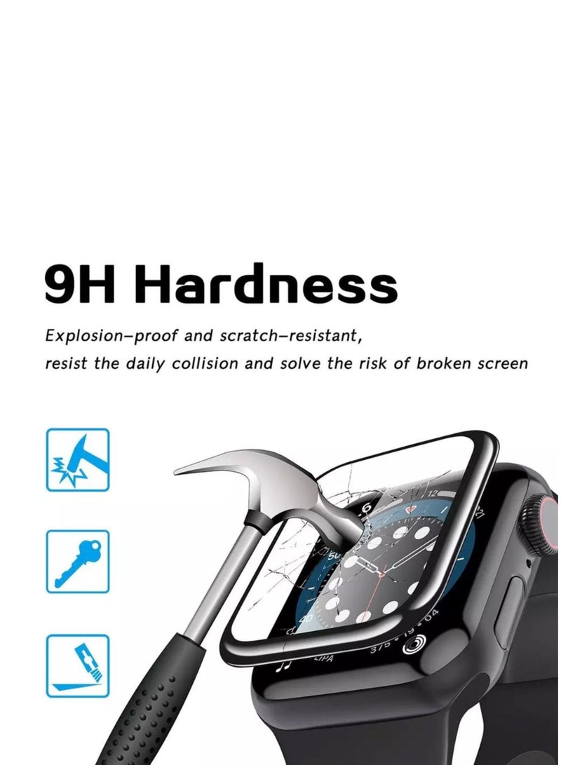 Screen protection for the Apple Watch Series 8, made of transparent nano 45 mm - Image 2