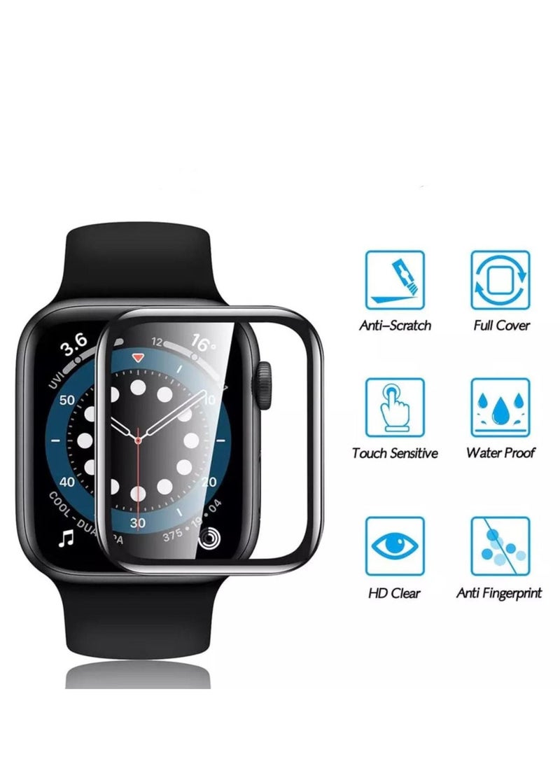 Screen protection for the Apple Watch Series 8, made of transparent nano 45 mm - Image 1