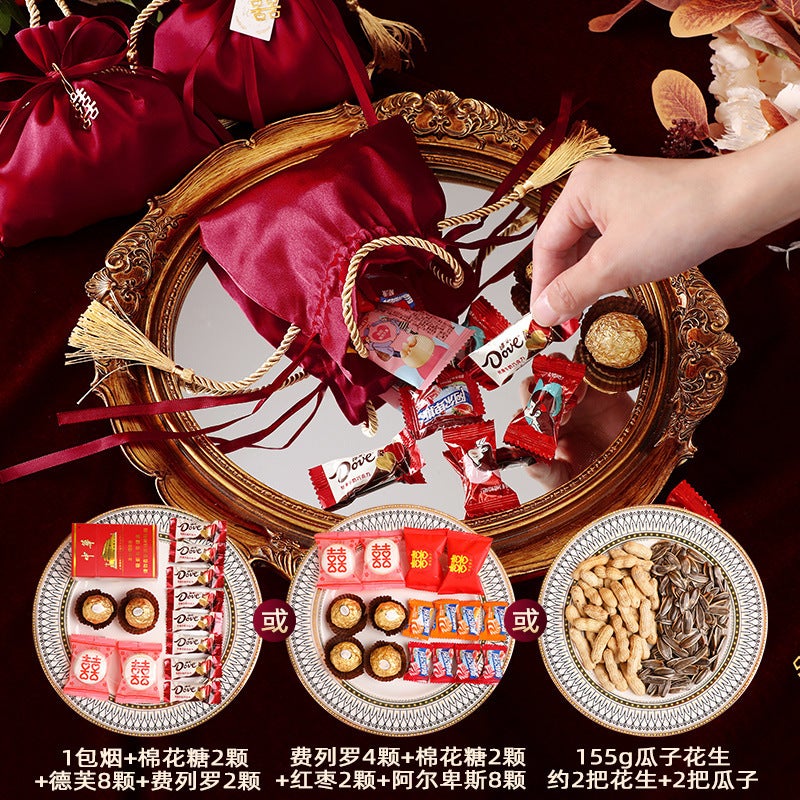 Candy Bag Ins Wind Candy Box Packaging Box Candy Bag Wedding Gift Box Cyber Celebrity Candy Bag Wedding Hand Empty Box - Image 4