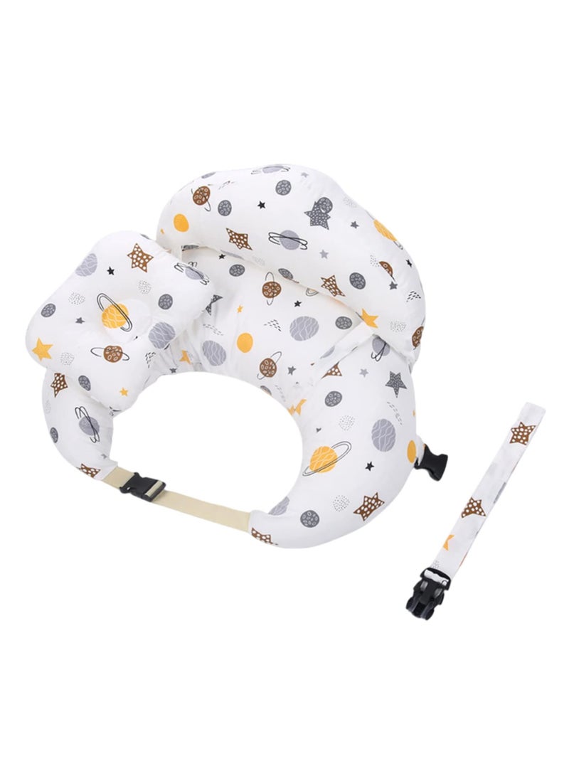 iMissiu Breastfeeding Pillow, Multifunctional Nursing Pillow With Adjustable Buckle, Breastfeeding, Bottle Feeding Pillowcase Removable And Washable - Image 1