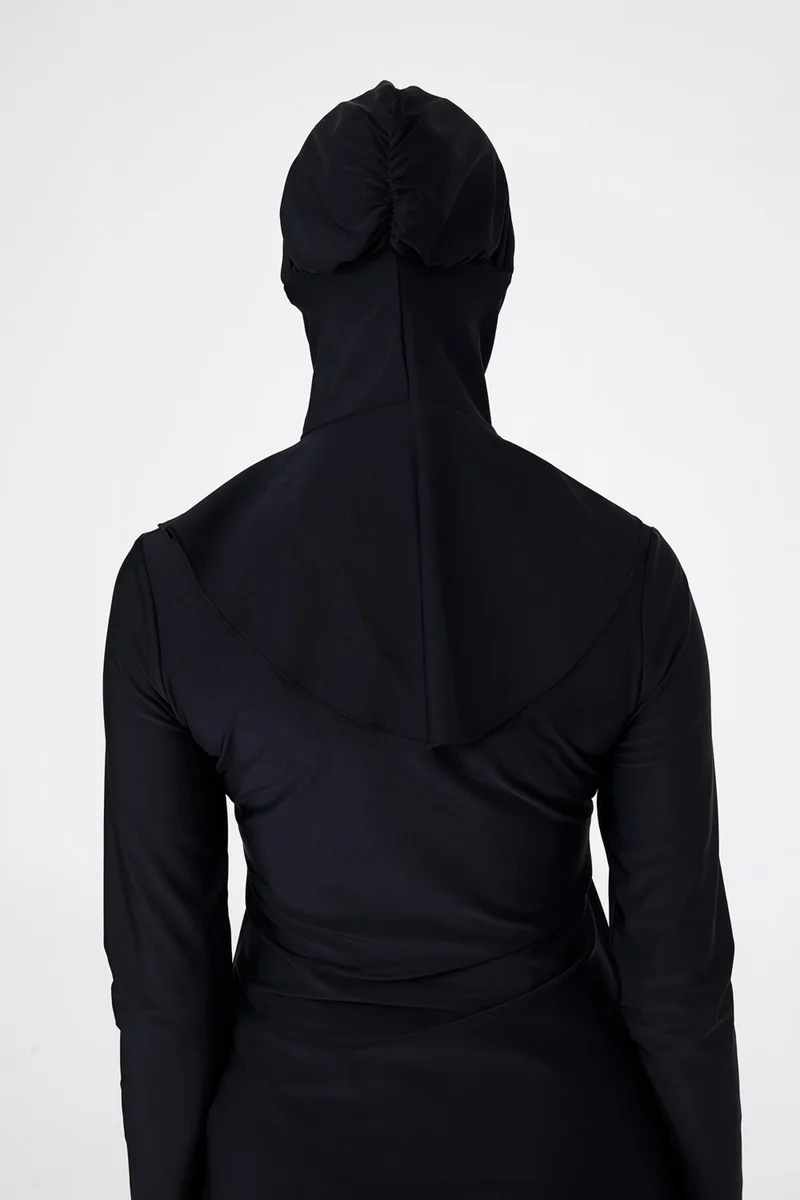Remsa Mayo Remsa Swimsuit Scarf Swim Bonnet R025 Black
