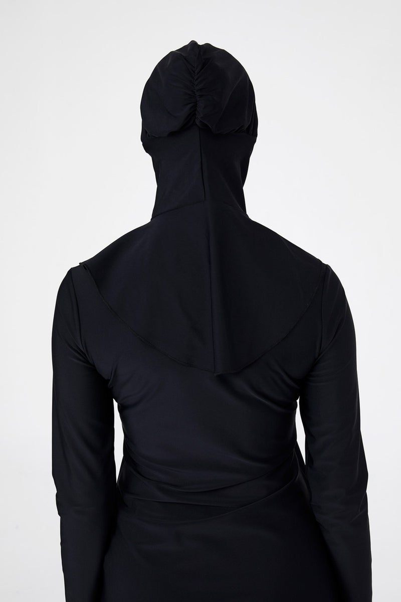 Remsa Mayo Remsa Swimsuit Scarf Swim Bonnet R025 Black - Image 4