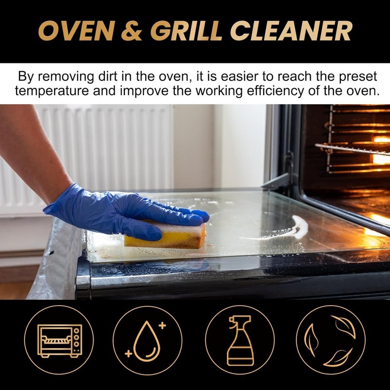Juefesi Classified organized storage Oven And Grill Cleaner, Oven Rack & Grill Cleaner,Eliminates Thick Grease & Build Up, Odor And Grease Remover, 3.38 FL. OZ Multi-use well optimized build Bulk order available stock Low wear optimized design Stable inert material Local trackable shipment Multi-source stock guarantee In-house warehouse packing Practical versatile construction Major city pickup option Popular trusted craftsmanship Light precision processed material Classic design alternatives Non sticky surface Carefully engineered build Wear resistant upgraded material Market mainstream color picks Set product combo compatible Regional distribution available Flat working surface Temp & permanent project compatible Cleaner resistant Adjustable build General standard crafted User feedback upgraded quality - Image 5