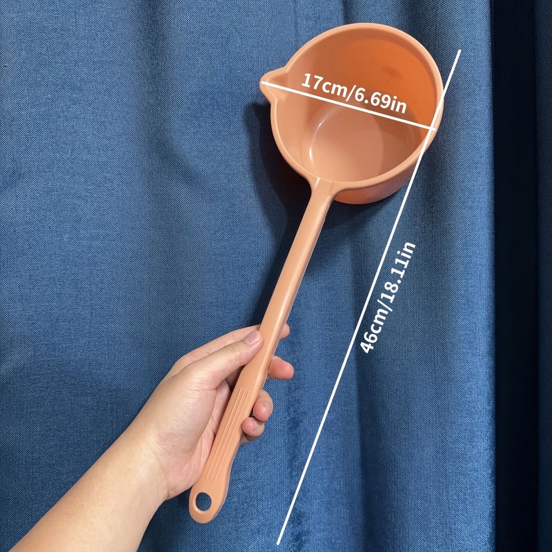 3 Pcs Random Color Long Handle Watering Spoon For Garden Plant Irrigation - Image 2