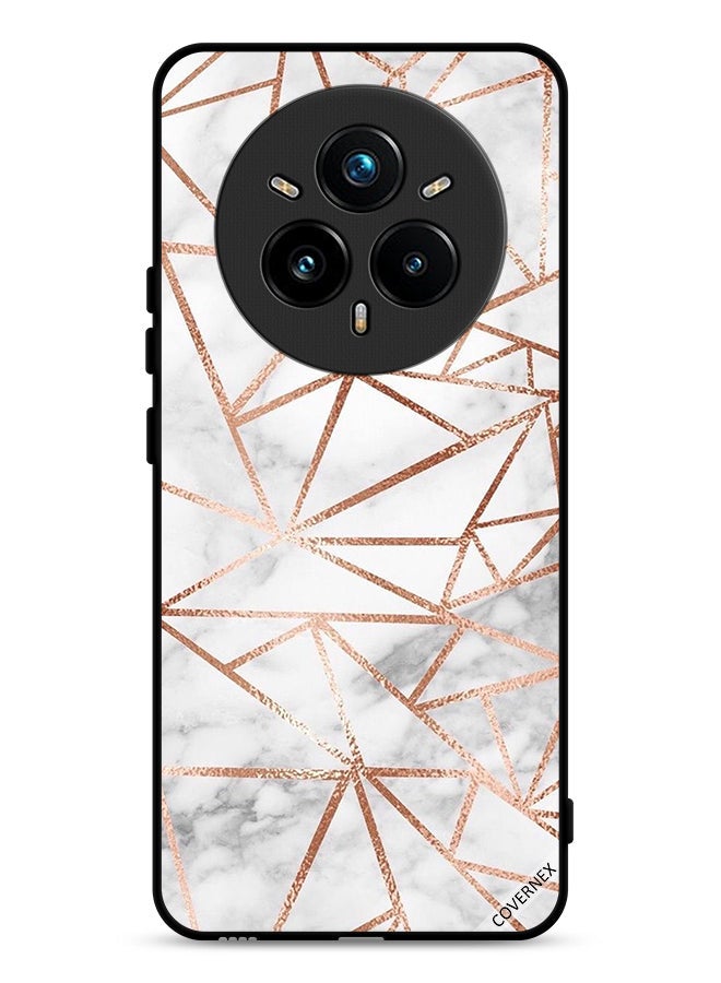 Covernex Realme 14 Pro Plus 5G Protective Case Cover Marble Pattern Wallpaper