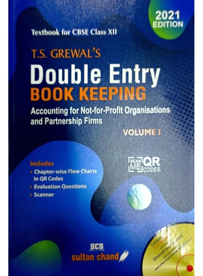 T.S. Grewal's Double Entry Book Keeping: Accounting for Not-for-Profit Organizations and Partnership Firms -( Vol. 1) Textbook for CBSE Class 12 (2021-22 Session)  - Image 2