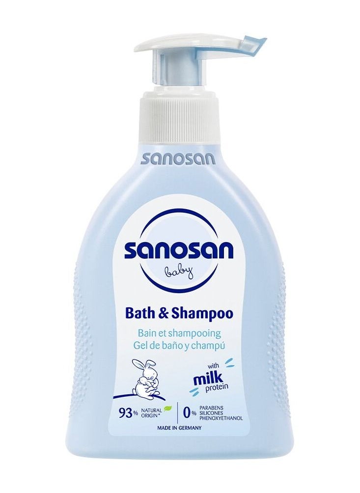 سانوسان شامبو استحمام للبشرة الحساسه لاطفال 200 ML 