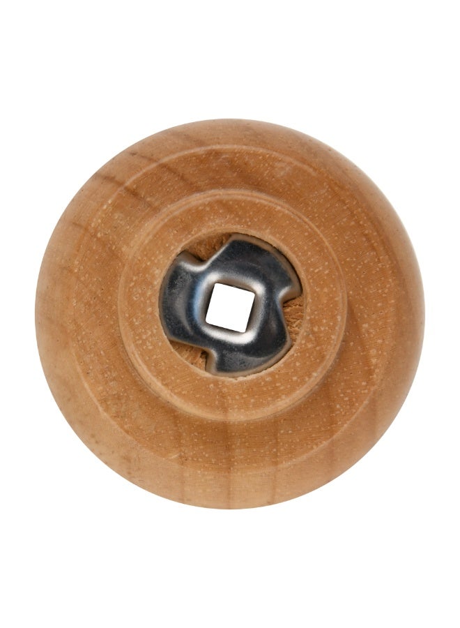 Fissman مطحنة ملح وفلفل يدوية 16.5 سم، مطحنة سيراميك بني فاتح، مطحنة توابل قابلة للتعديل للفلفل، الملح، والتوابل الجافة، مطحنة مطبخ سهلة التعبئة - Image 5