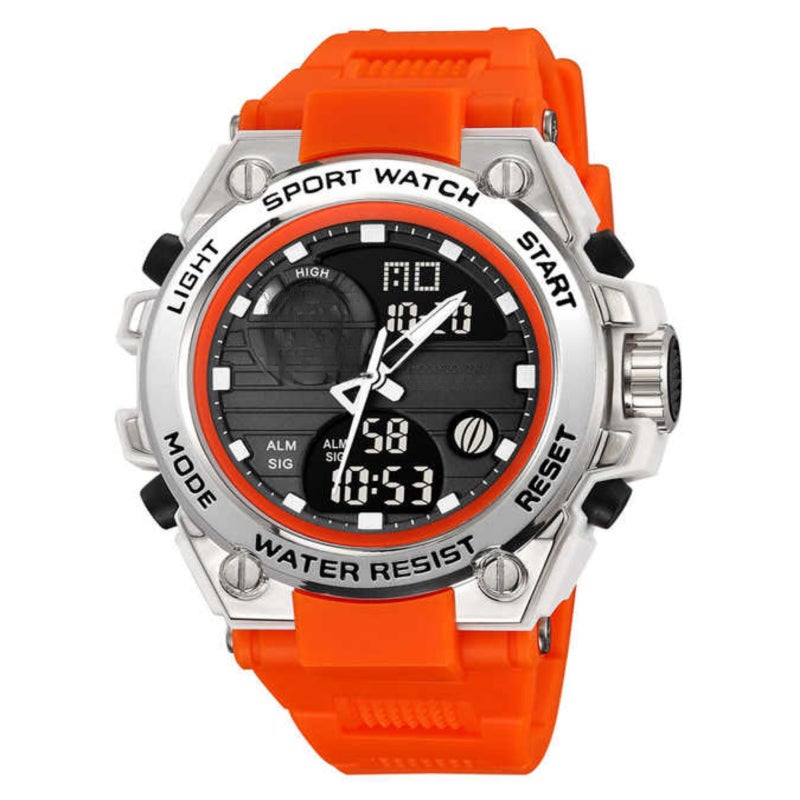SKMEl 2360 sport watches for men quartz stainless steel back 3ATM Water Resistant  waterproof sports watch - Image 1