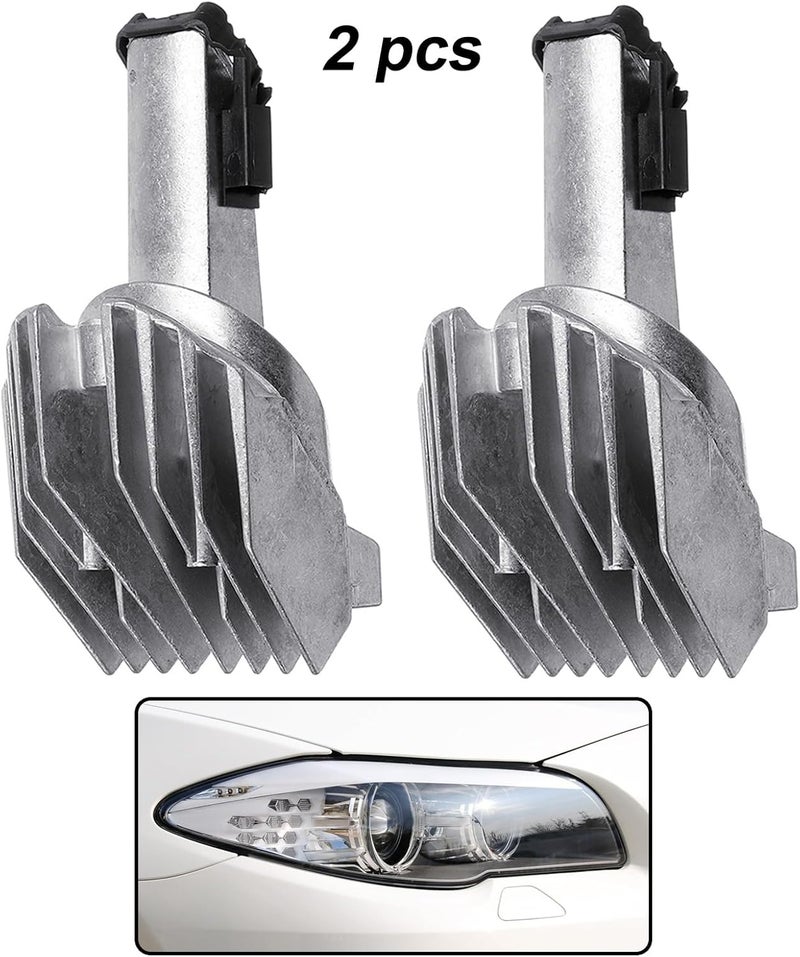 2PCS For BMW 2010-2017 5 Series 520i,528i,535i,550i,M5,xDrive F07 F10 F11 M5 LED Light Module Replacement number # 63127262731 7262731 - Image 2