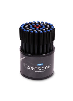 Pentonic 0.7mm Ball Point Pen Tumbler Pack | Black Body | Blue, Black & Red Ink | Pack of 50 Pens - pzsku/Z4DFB6A84230EB5415B5BZ/45/_/1736426579/41327507-ceee-4457-97cf-ed7ccbe58712