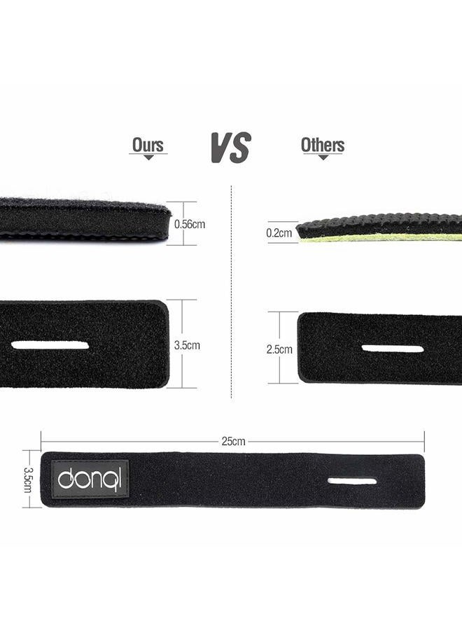 DONQL Fishing Rod Belts Ties Casting Spinning Rod Straps Holders Fishing Tackle Tie Bag Accessories (Black-6PCS) - Image 4