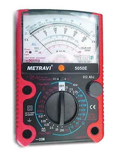 METRAVI Metravi 5050E Analogue TRMS Multimeter with Overload Protection  - Image 1