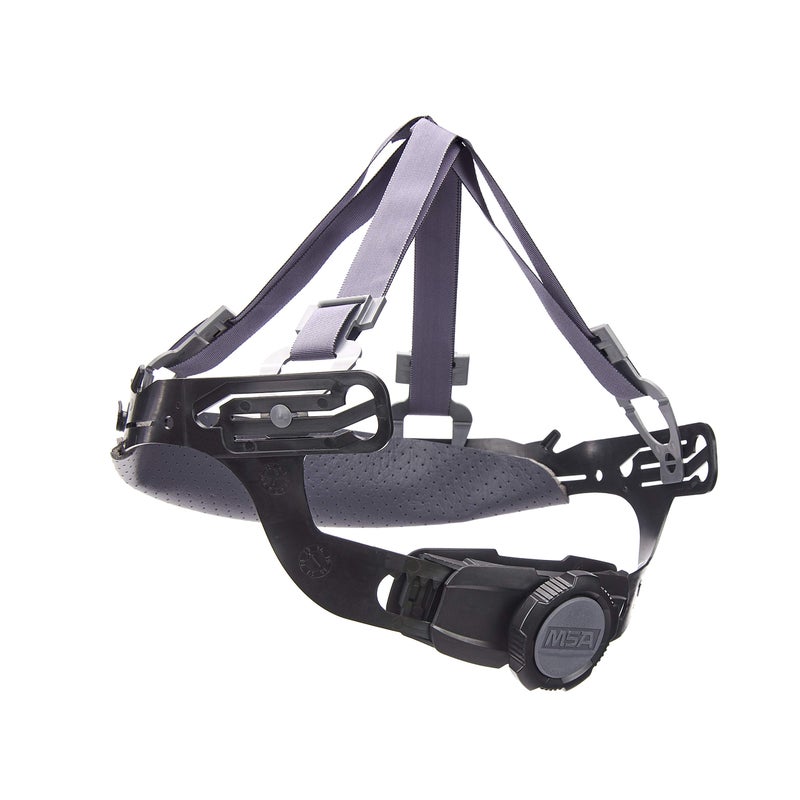MSA 10126683 Fas-Trac III Replacement Suspension - 4-Point Attachment, Size: Standard, Super-V Helmet Accessory, Cap-Style Hard Hat Suspension, Adjustable Component, Replaceable & Durable Safety Gear - Image 1