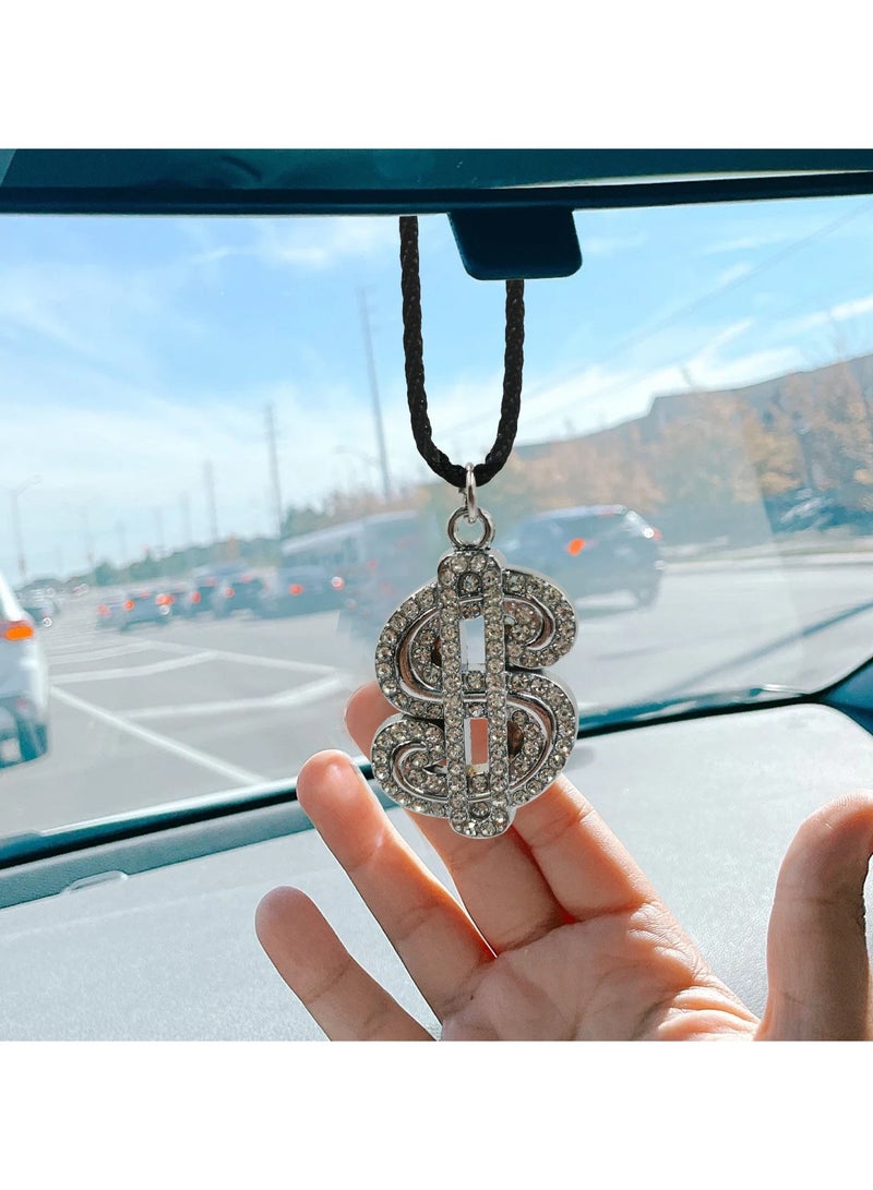 أن أم سي سيارة قلادة سيارة معلقة يتوهم الماس Dollor شعار يتوهم قلادة - Image 5