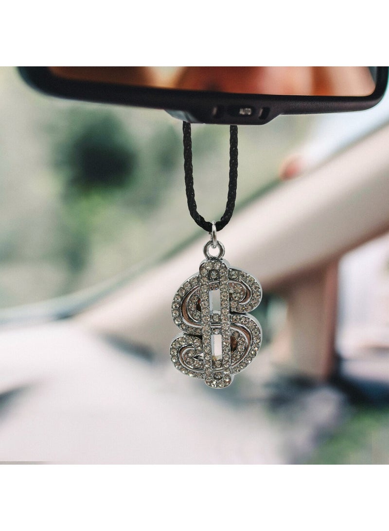 أن أم سي سيارة قلادة سيارة معلقة يتوهم الماس Dollor شعار يتوهم قلادة - Image 1