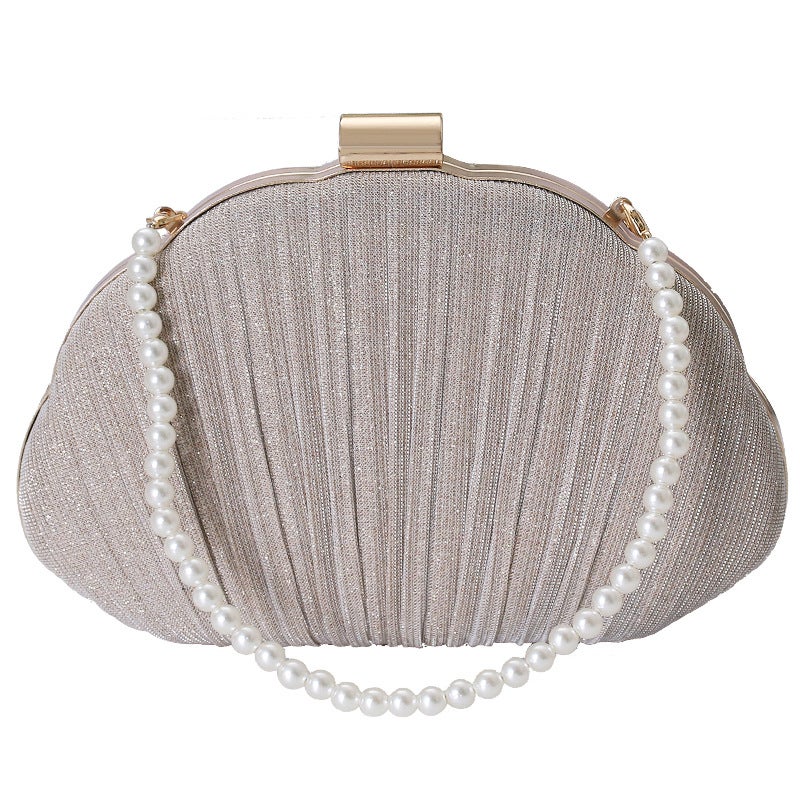 Warm Bella New Evening Bag Women'S Handbag Pleated Banquet Clutch Dress Evening Bag - Image 2