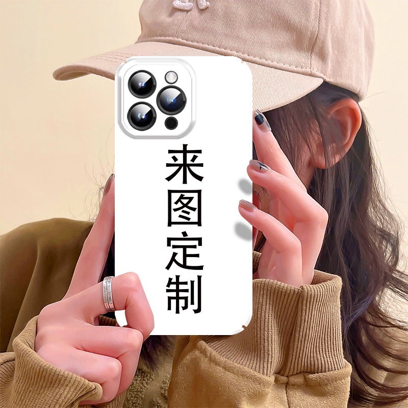 The film shell is suitable for Apple 14/13/12 series mobile phone shell to map the hard shell thermal transfer all-inclusive lens selection map. - Image 2