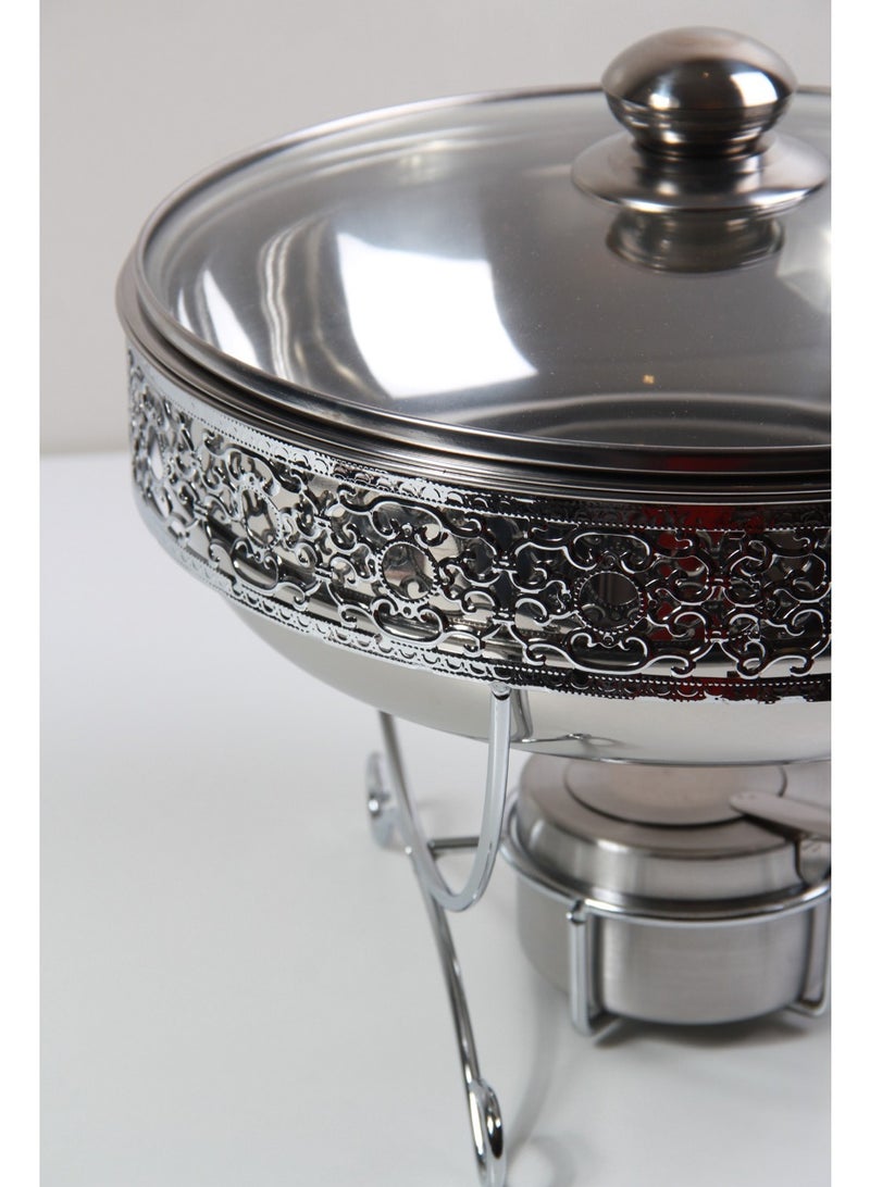 Food warmer with lid and handles - Image 5
