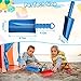 LNCOJOLM 3 PCS Thick 9 Beach Shovel Spade Scoop Trowel Sand Toys for Kid Toddler Adult Plastic Heavy Duty Garden Digging Planting Shovel Tool Kit Sandbox Toys Gift Set Party Favor - Image 4