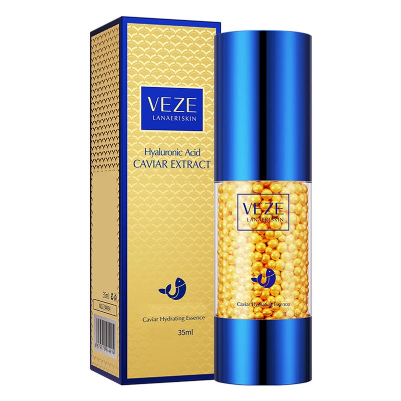 VENZEN مستحضر ترطيب الوجه حمض الهيالورونيك مستخلص الكافيار الأسود 35 مل 1.18 أونصة سائلة - Image 1