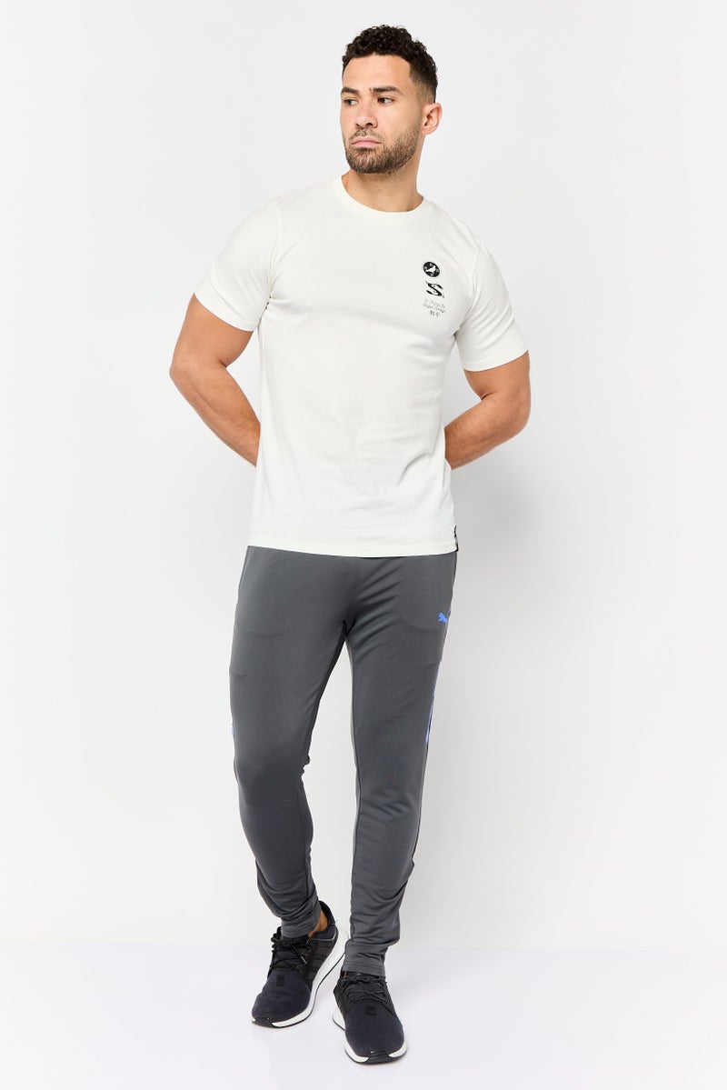 Puma X Staple Men Sportswear Fit Short Sleeves Outdoor T-Shirt, Cream - Image 2