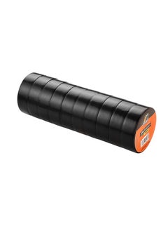 LAWAZIM Snail Electrical Tape - 10 Piece Black - Strong Adhesive, Weather Resistant, Stretchable, and Easy to Tear Insulation Tape - Ideal for Wiring, Repairs, Automotive, DIY, and Multipurpose Use  - Image 2